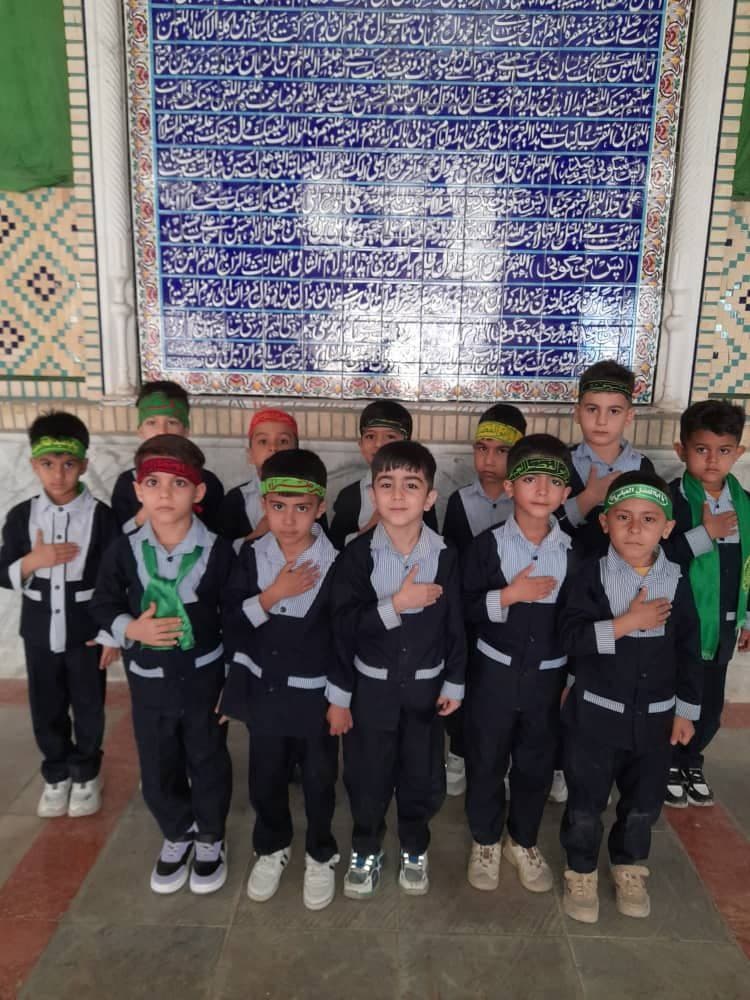 مراسم پخت آش نذری و سوگواری ایام فاطمیه